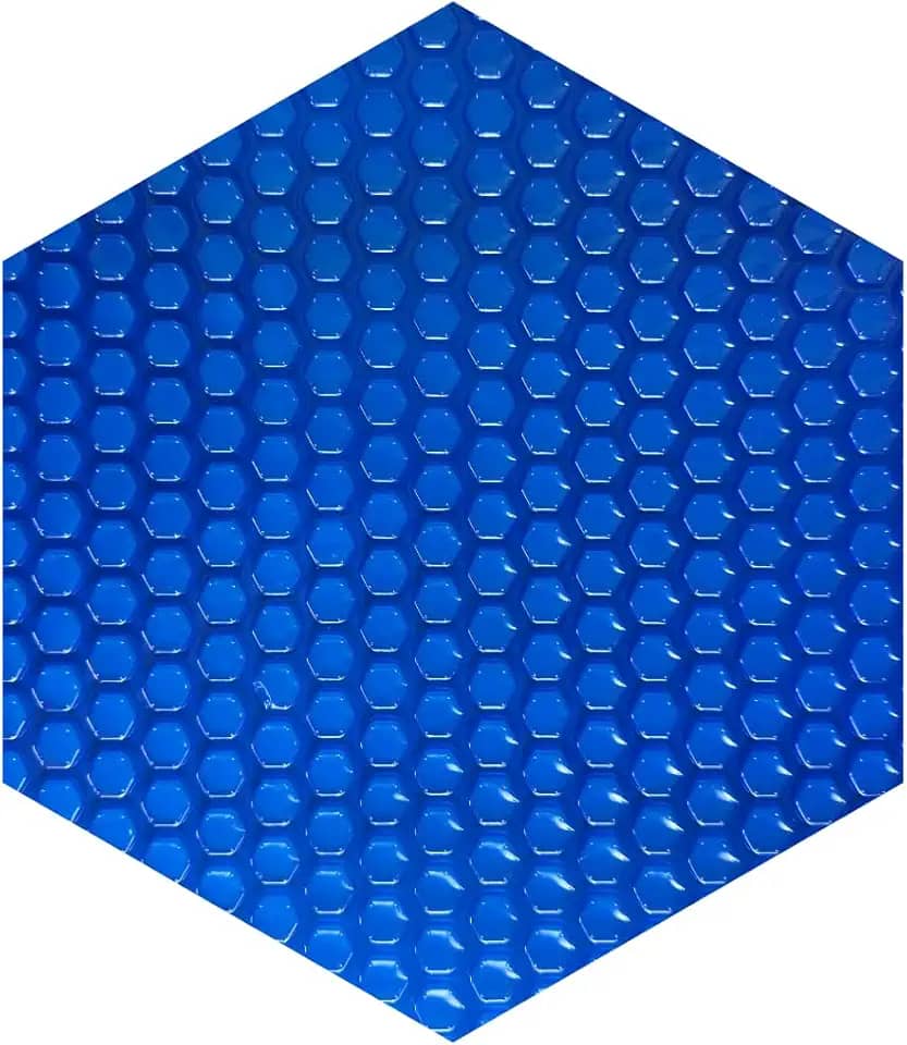 Capa Lona Térmica Para Piscina 8 x 4m Proteção Uv 300 Micras Azul Induplas