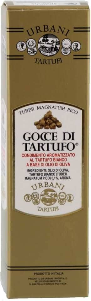 AZEITE COM TRUFAS BRANCA URBANI TARTUFO 55 ML