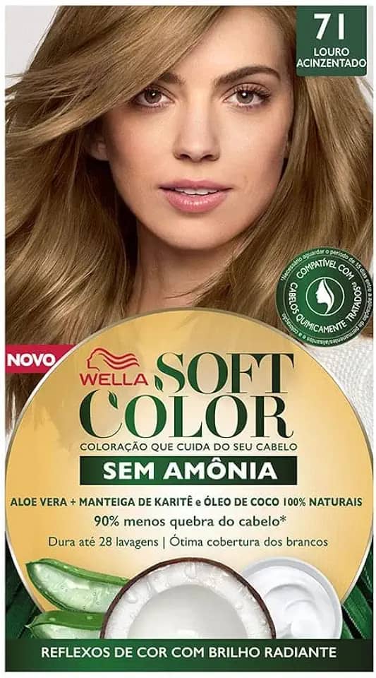 Tonalizante Soft Color 71 Louro Acinzentado