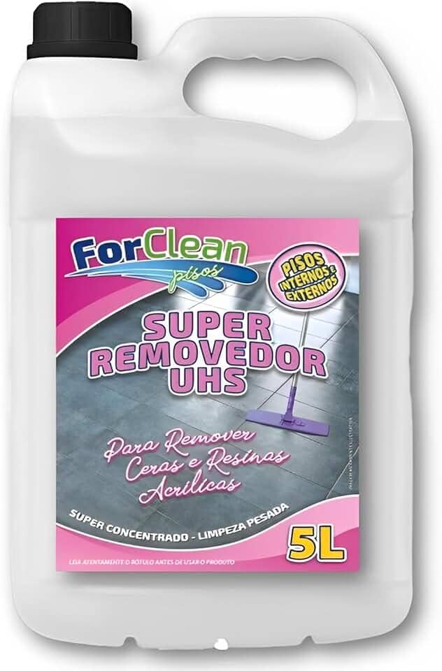 Removedor de Ceras Resinas Antigas e Encardidos. Galão de 5 Litros Concentrado