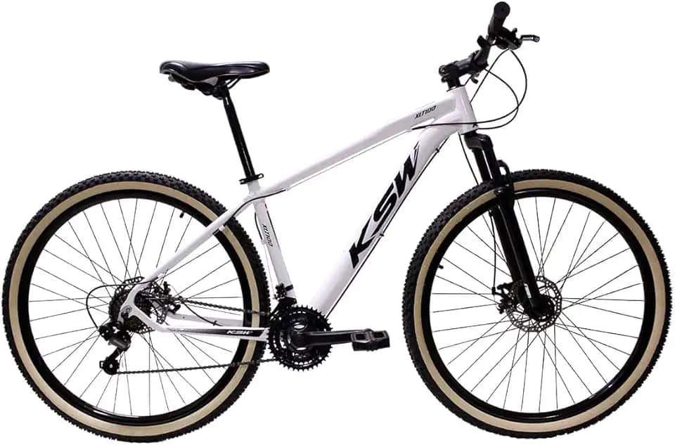 Bicicleta Aro 29 Ksw 21 Marchas Alumínio Cambio Shimano Freio a Disco