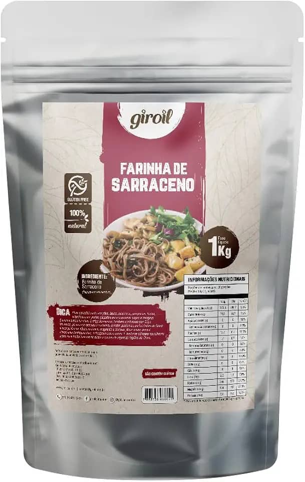 Farinha de Trigo Sarraceno Giroil - 1 Kg