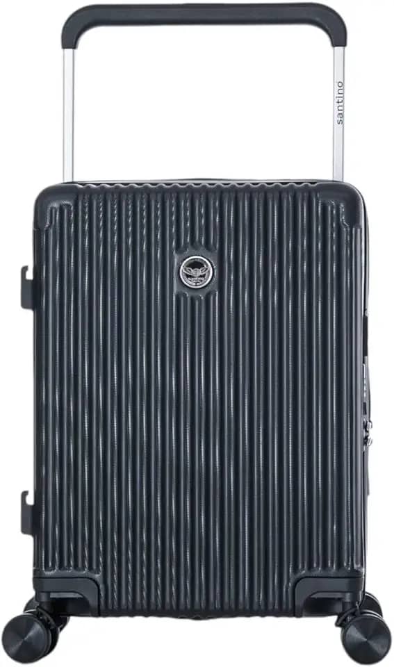 Mala de Bordo Cronos Rígida 360° Santino P- ABEV701P Preto