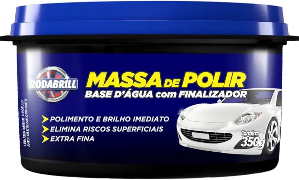 Massa de Polir com Finalizador