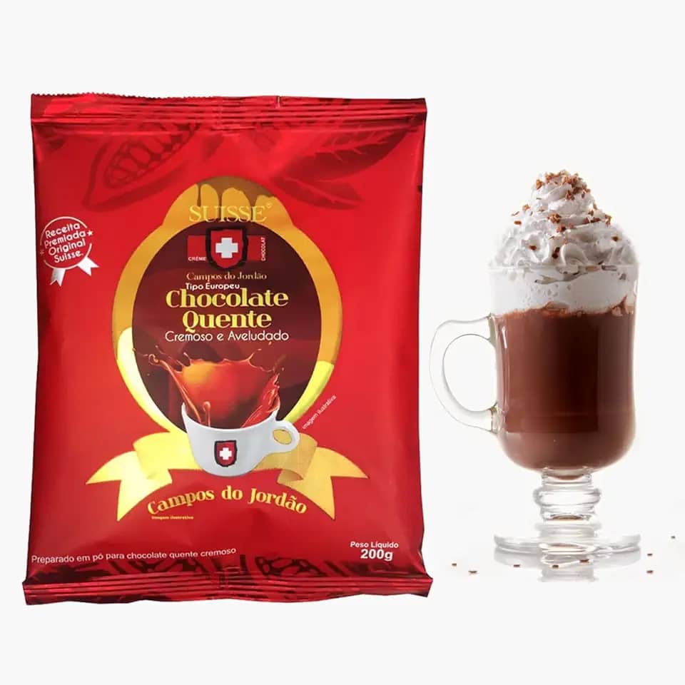 Chocolate Quente Cremoso tipo Europeu 200g - Suisse Chocolat