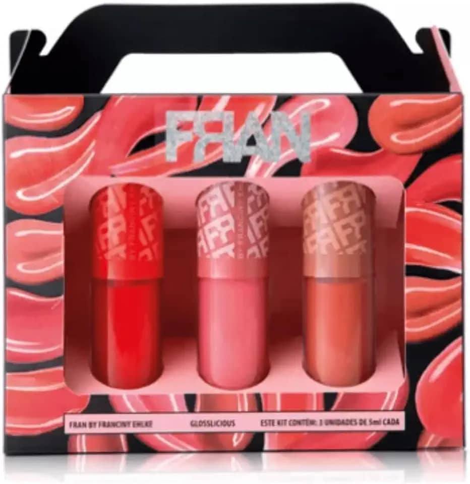 Kit Gloss - Franciny Ehlke - Glosslicious - Trio de Gloss