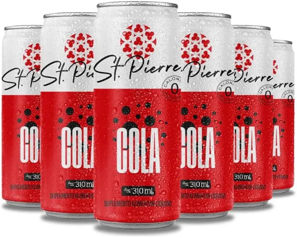 Combo Pack 6 latas Refrigerante Diet Zero Açúcar 310ml Pierre (Cola)