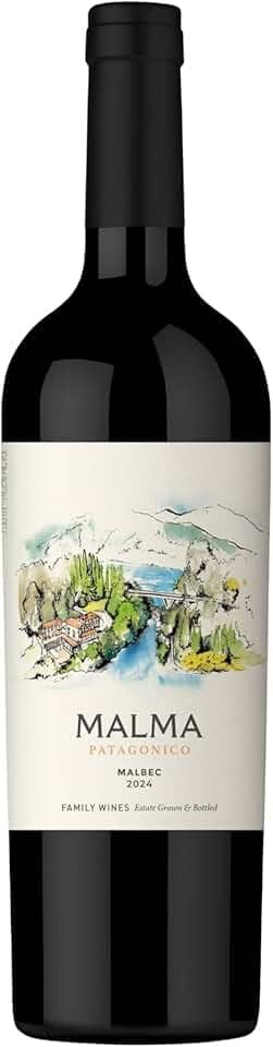 Vinho Tinto Argentino Malma Patagonico Family Wines Malbec 750ml