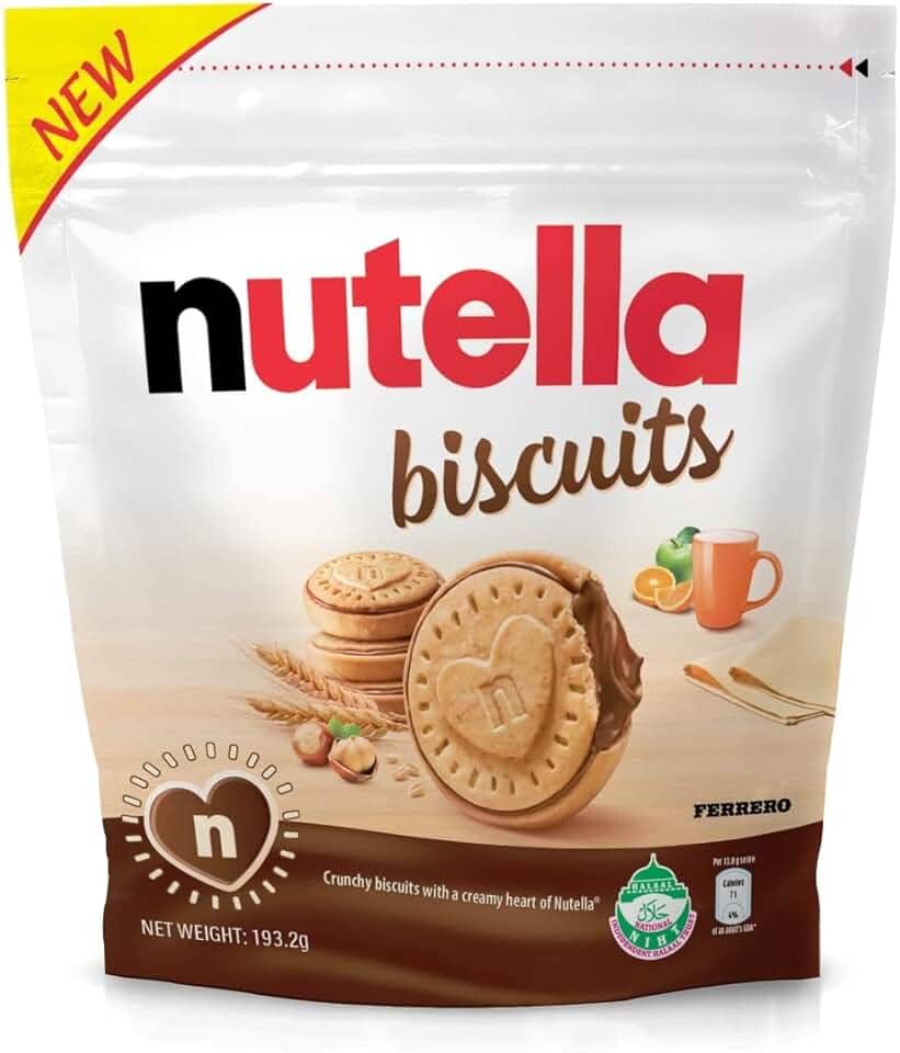 Nutella Biscuits Biscoito Wafer Creme de Avelã Ferrero 193g