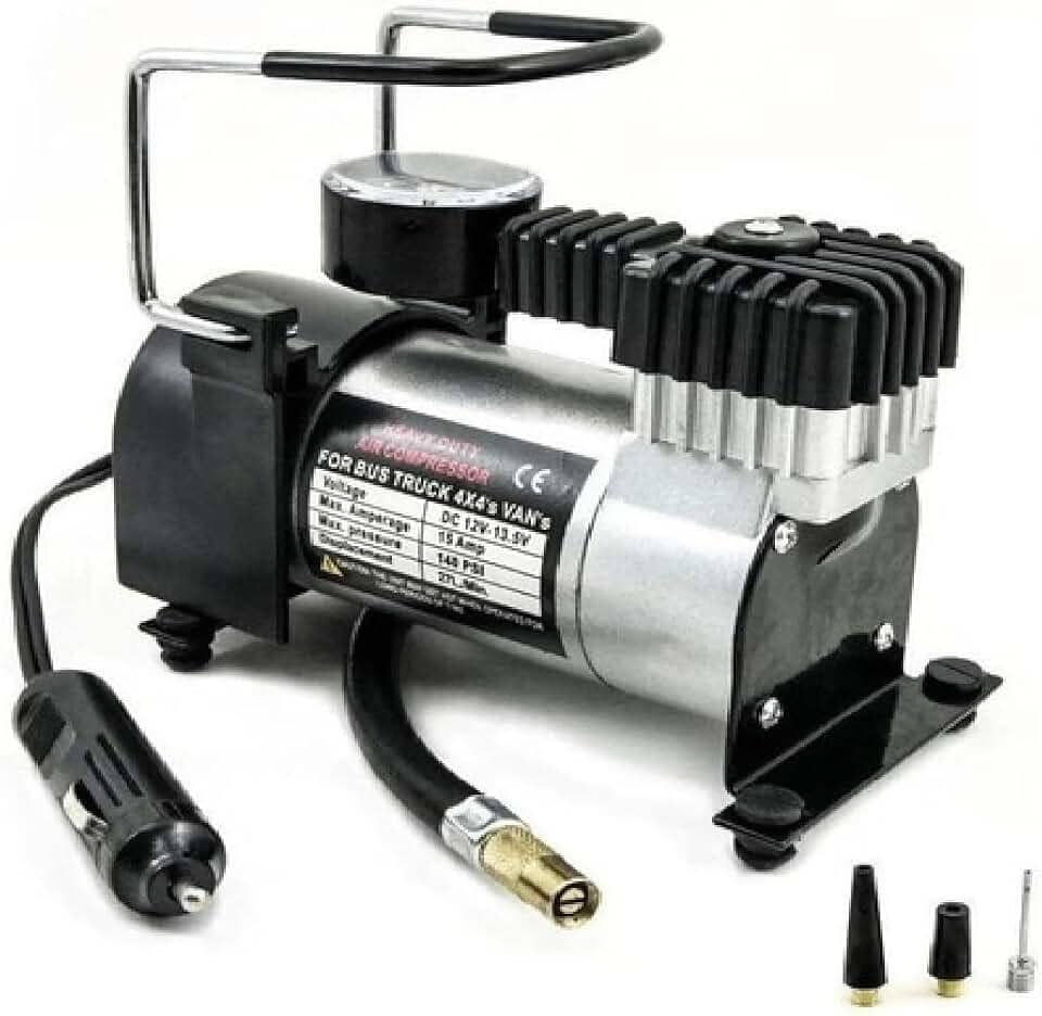 Mini Compressor De Ar Veicular Profissional Portátil 12v 150 PSI