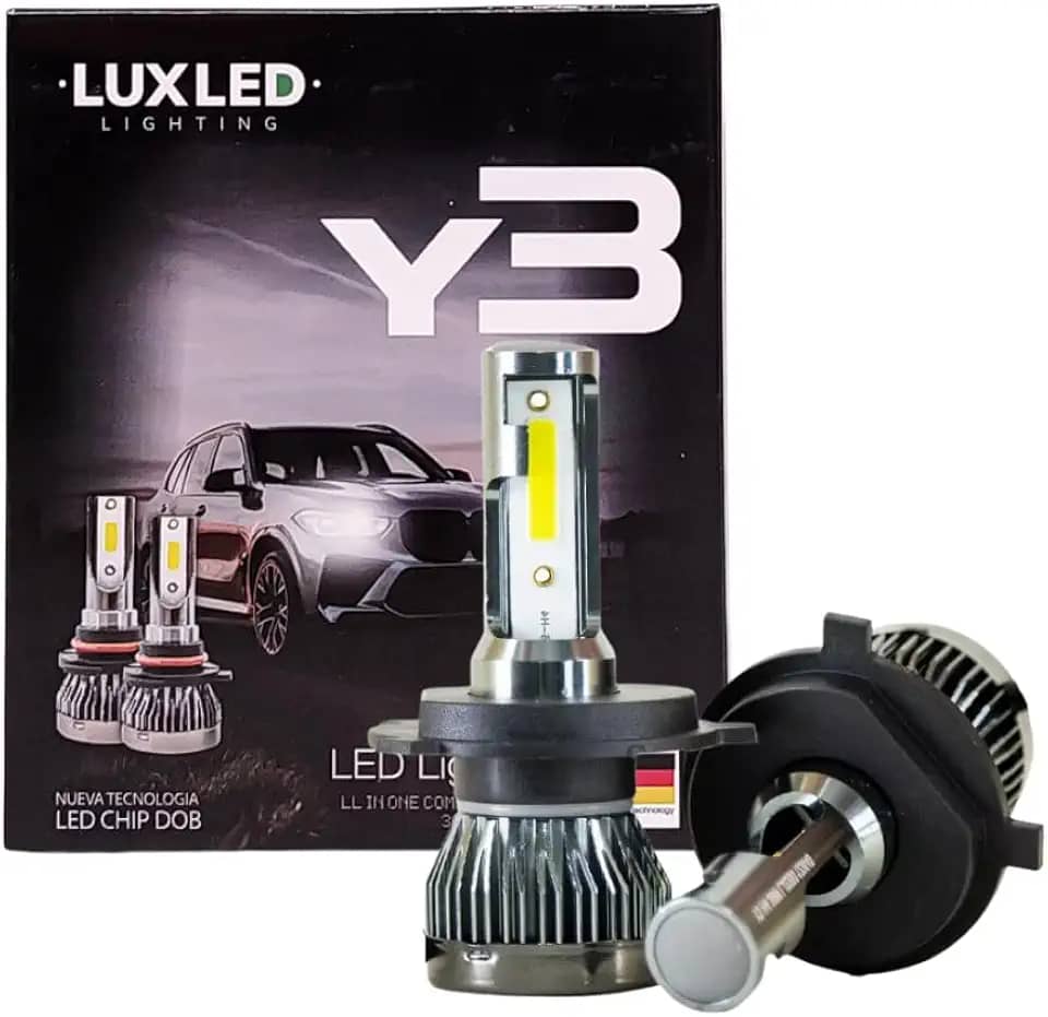 Kit Lâmpada LED Y3, 36W, 6500K, 22000 Lúmens, Luz Branca, 12V, Alta Luminosidade para Farol Automotivo (HB4/9006)