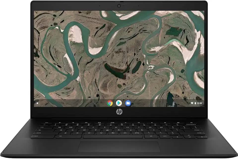 HP Chromebook 14 G7 14' Chromebook - HD - 1366 x 768 - Intel Celeron N4500 Dual-core (2 núcleos) - 4 GB de RAM - 32 GB de memória flash