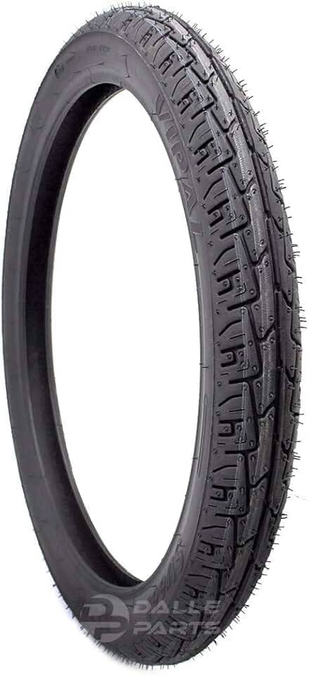 Pneu Dianteiro Honda Biz 125/110/100 Pop 100 Crypton Vipal 60/100-17 ST300 Uso Com câmara