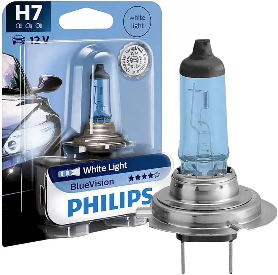 Lâmpada Farol H7 12V 55W - Philips 12972BVB1