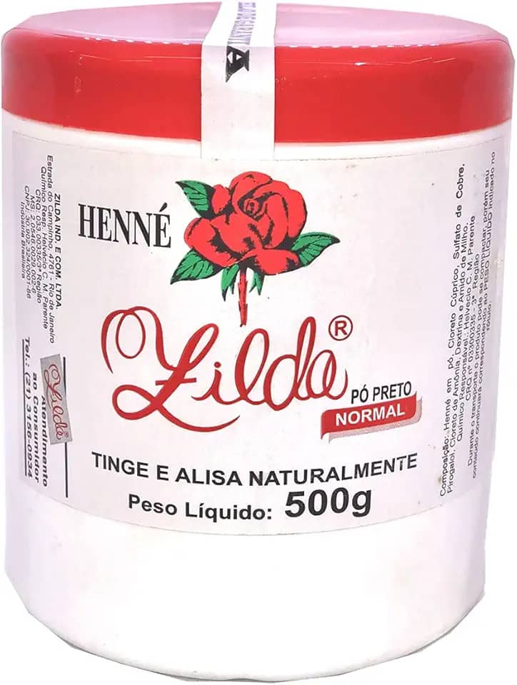 Henné Zilda Pó Normal 500g