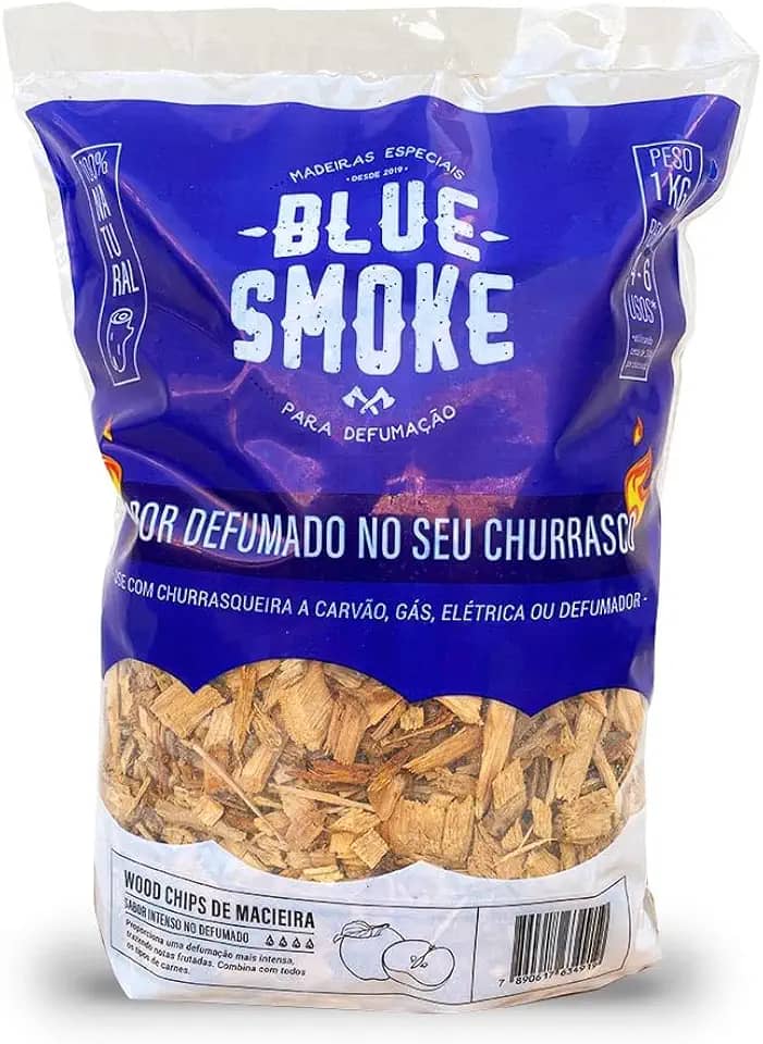 Lascas De Lenha Defumação