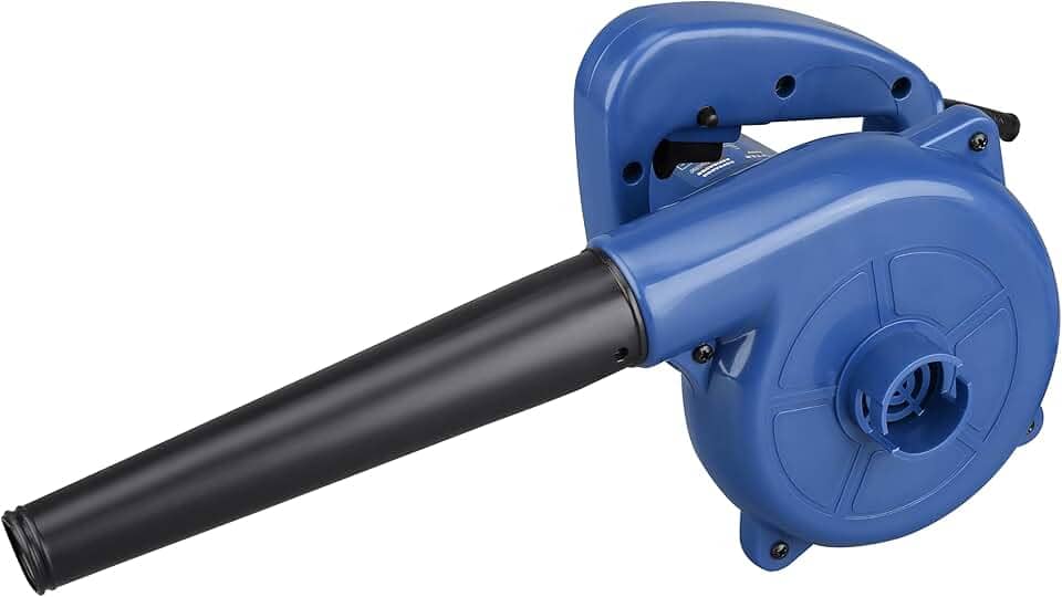 HOLTTER Soprador Aspirador Elétrico de Folhas e Resíduos Soprador Portátil 2 em 1 Soprador de Sucção Doméstico Aspirador Automativo (110, Volts)