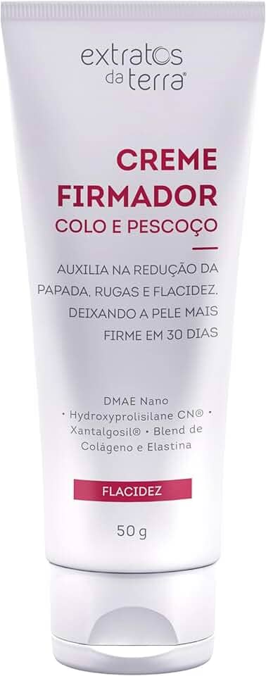 Creme Firmador Flacidez Colo E Pescoço 50g Extratos Da Terra