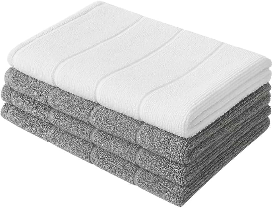 Kit 4 Panos de Chão Grandes Panão em Microfibra 80x50 cm – Alta Absorção, Secagem Rápida e Durabilidade Premium