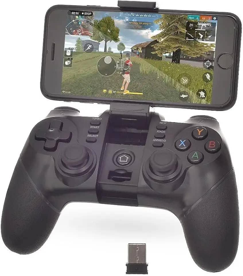 Controle para Celular Android Smart TV PC 3 em 1 Gamepad Bluetooth IPEGA PG-9076 Original