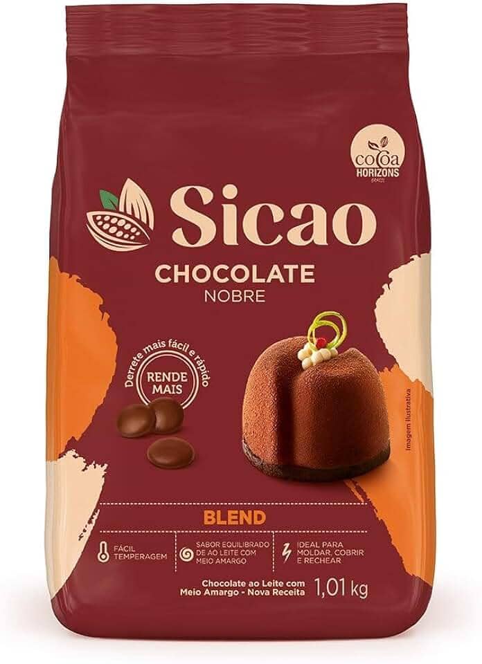 Chocolate Sicao Nobre 1,01kg Gotas Blend