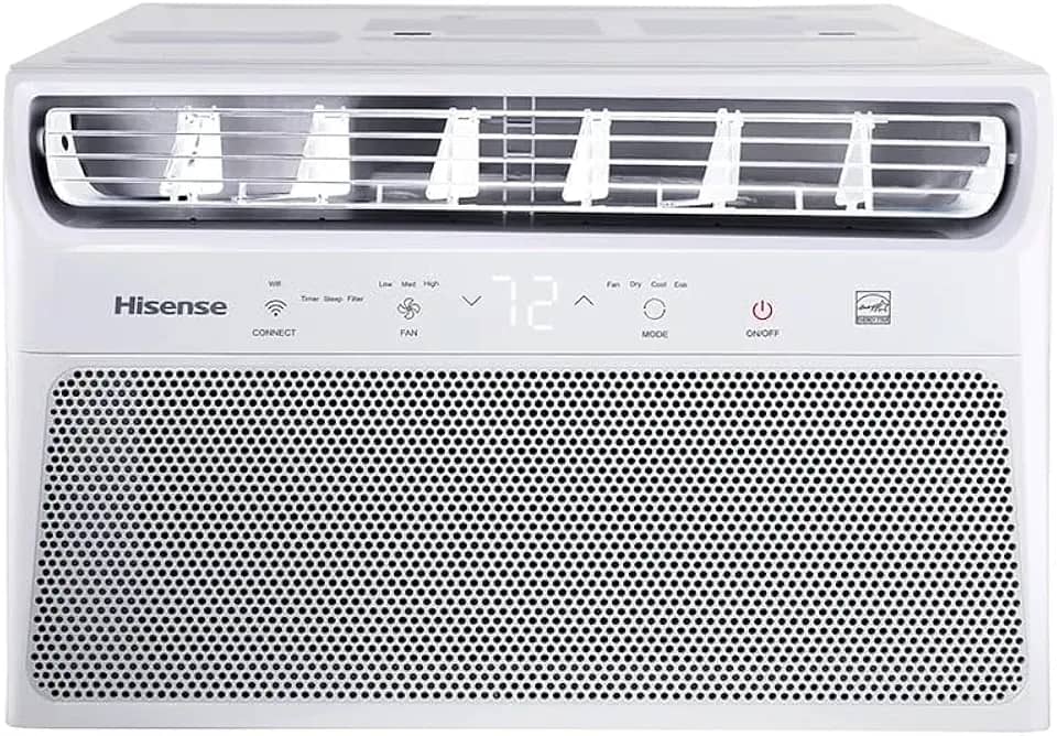 Ar Condicionado Janela Eletrônico Hisense com Wi-Fi 8.500 BTUs Frio R-32 AW-08CW2RVGU00 – 220V