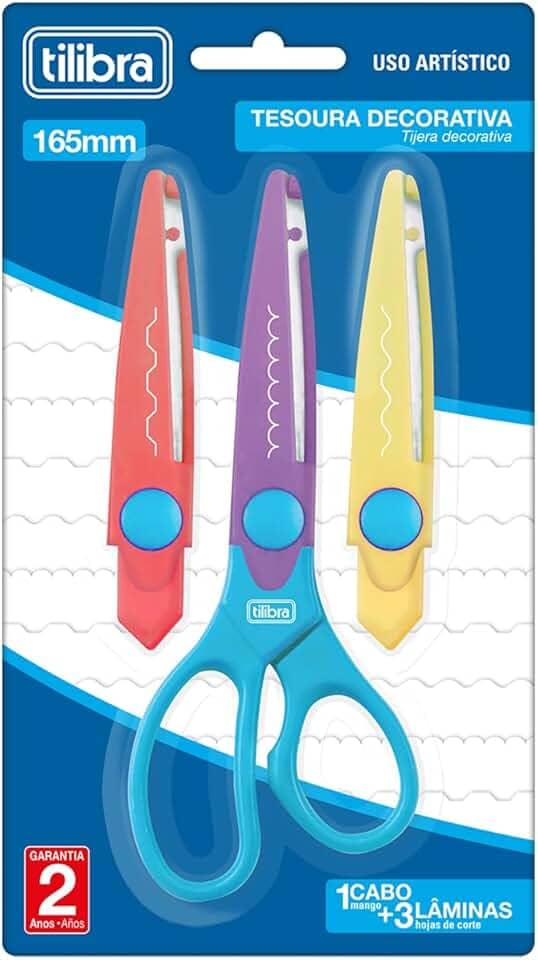 Tilibra - Tesoura Decorativa 165mm