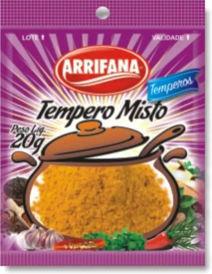 Arrifana Tempero Misto 20 G