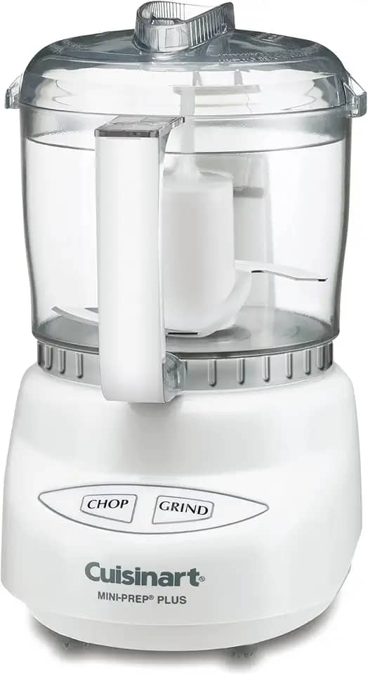 Cuisinart Processador de alimentos DLC-2A Mini-Prep Plus (branco)