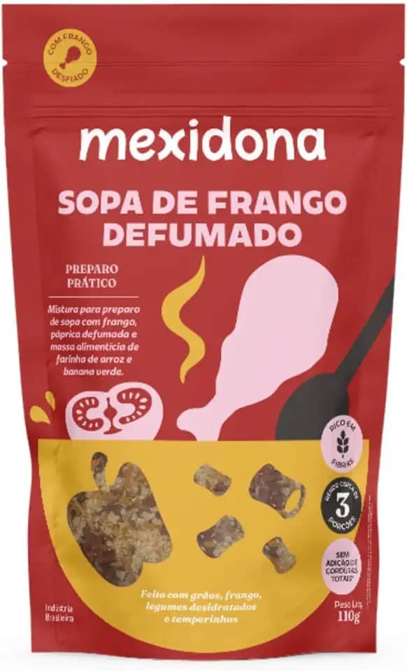 SOPA DE FRANGO DEFUMADO Mexidona 110g