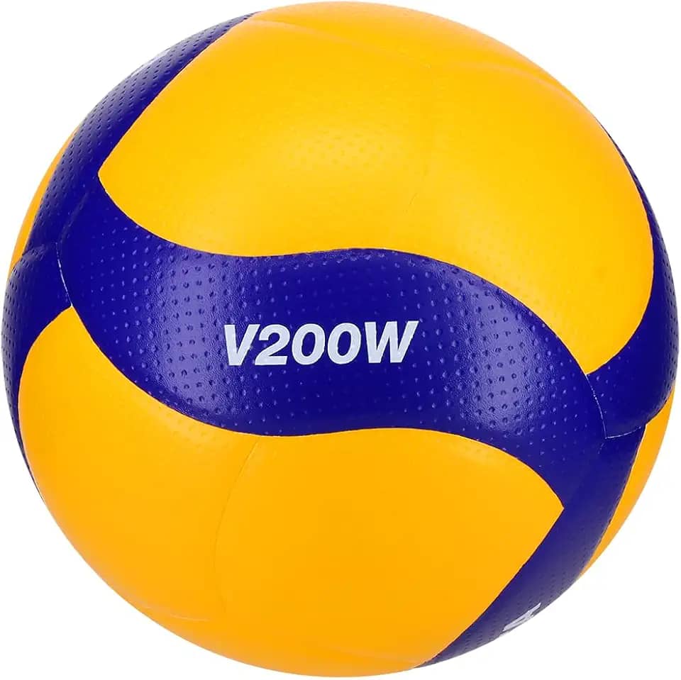 Bola de Vôlei MIKASA V200W, azul/amarelo