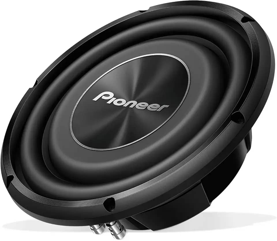 PIONEER Subwoofer TS-A2500LS4 1200 Watt 25,4 cm de montagem rasa 4 Ohm SVC