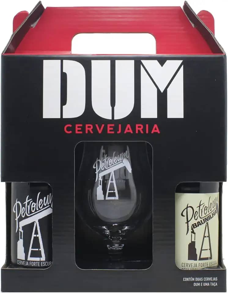 KIT DUM Petroleum - Cervejas 355ml + Taça