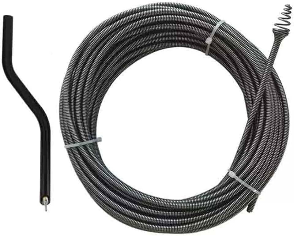 Desentupidor Manual 10m Mola de Aço 10 Metros Ralo Pia Cano Calha Bestfer BFH2300