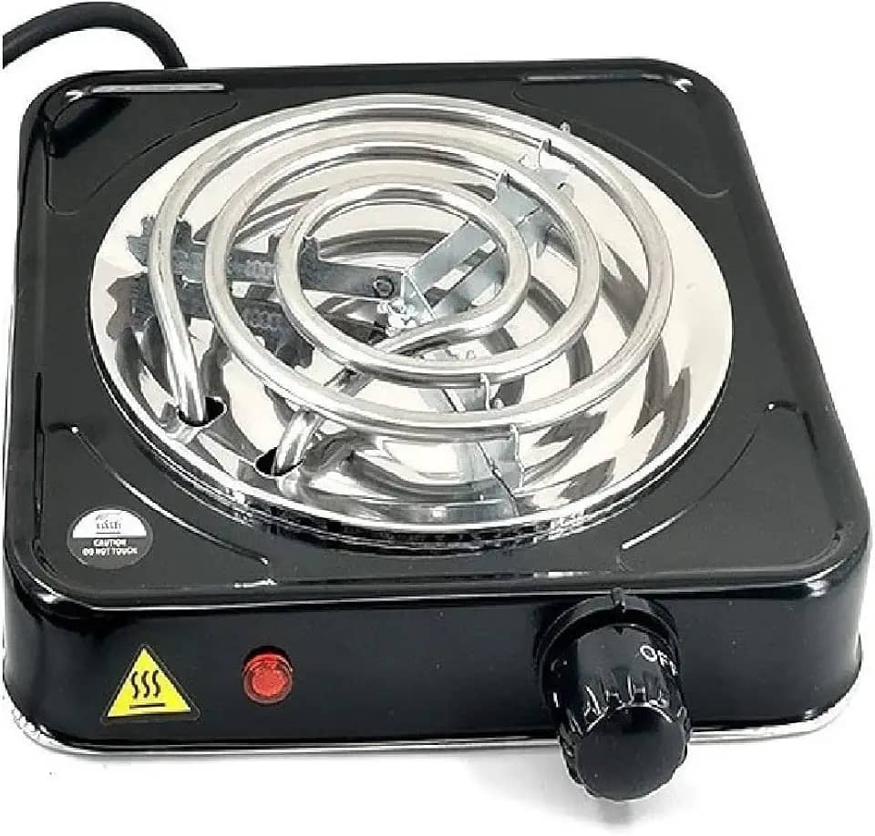 Fogão Elétrico 1 Boca Espiral 220v Portátil 1000W Fogareiro cooktop