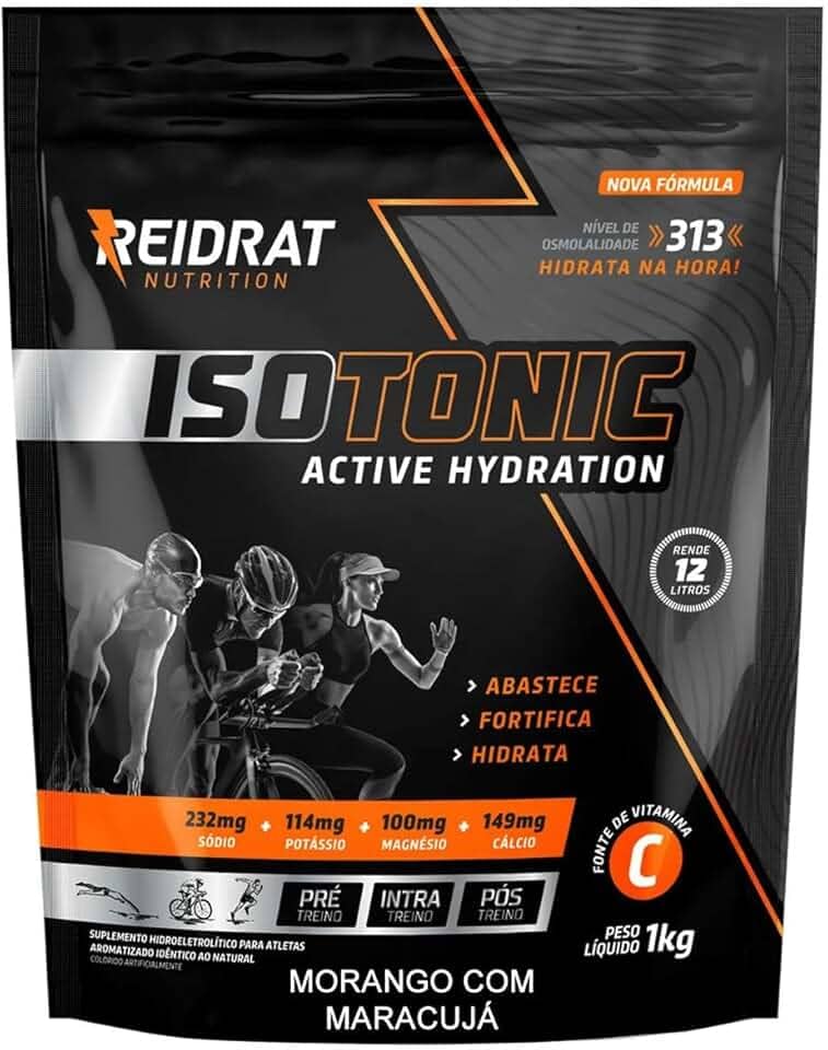 Reidrat Isotonic Active Hydration - 1000G Refil Maracujá -