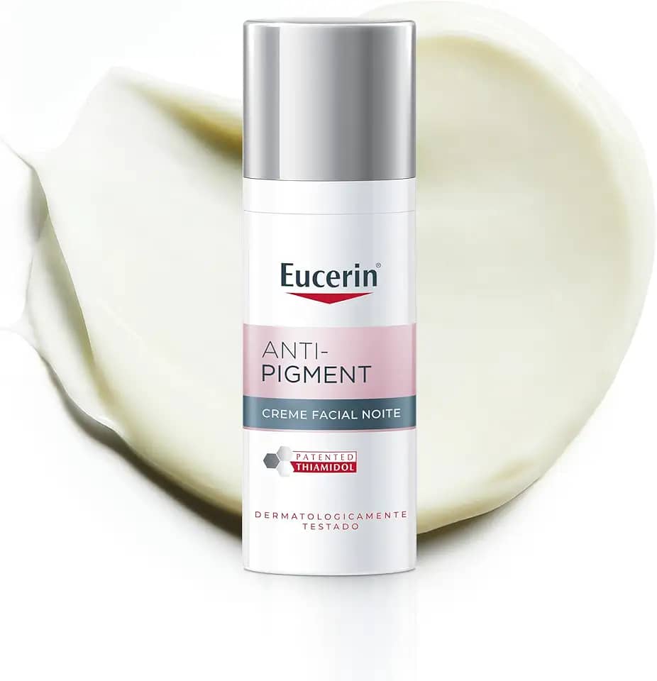 EUCERIN Creme Facial Antimanchas Noite 50ml, Anti-Pigment, Clareador, Thiamidol, Noturno