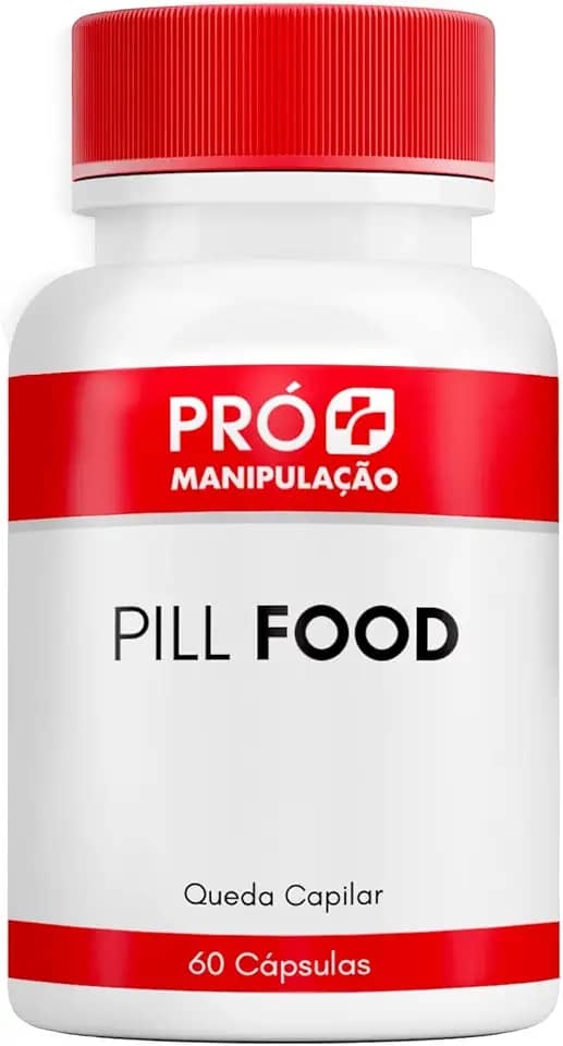 Pill Food Suplemento para Queda Capilar 60 Cápsulas