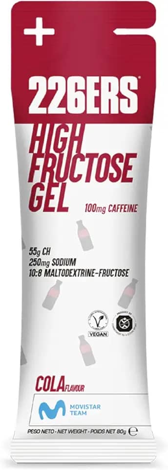 5640 - HIGH FRUCTOSE GEL 80GR CAFEINA COLA