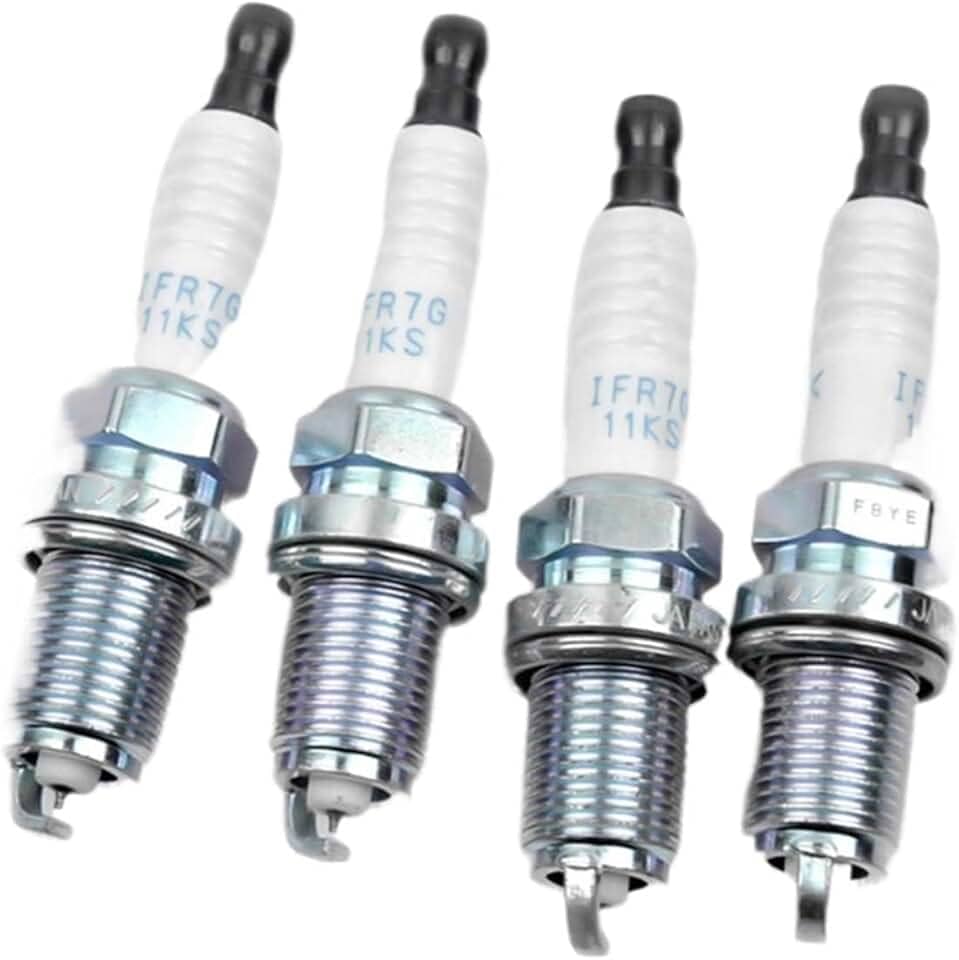 Conjunto de 4 velas de ignição IFR7G-11KS 7746 Laser Iridium para Honda Acura Civic S2000 RSX 2.0L. (Substituição de velas de ignição para motor de carro)