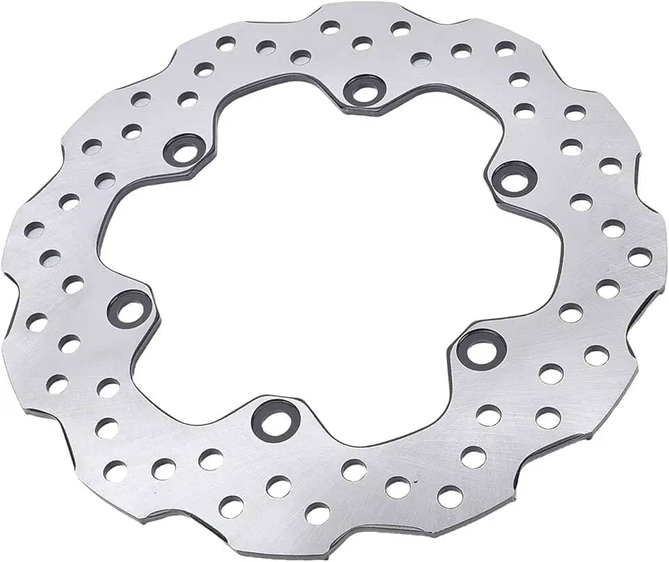 KIMISS Motocicleta Freio Traseiro Disco Rotor 220mm Aço Leve Reforçada Travagem Estabilidade Substituição para Wr155 Aventura