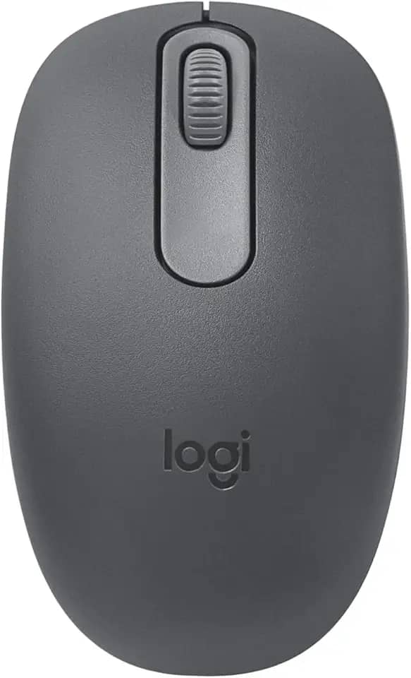 Mouse sem fio Logitech M196 com Conexão Bluetooth, Design Ambidestro Compacto, Rastreamento Preciso, Compatível com PC e Mac, Windows e macOS - Grafite