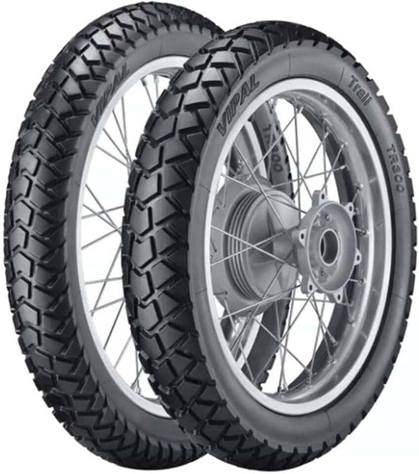 Par Pneu Bros 150 Xre 190 Crosser 150 110/90-17 + 90/90-19 Tr300 Vipal