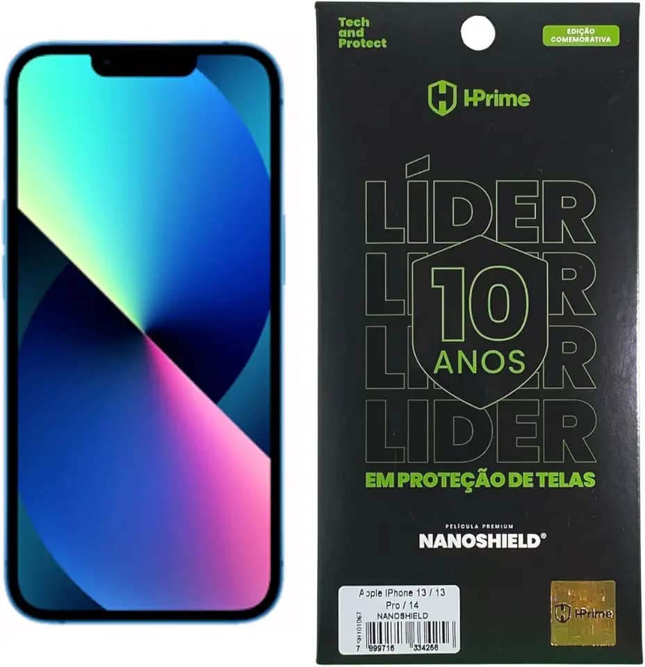 Película HPrime Nanoshield Apple iPhone 13/13 Pro / 14-6,06'''