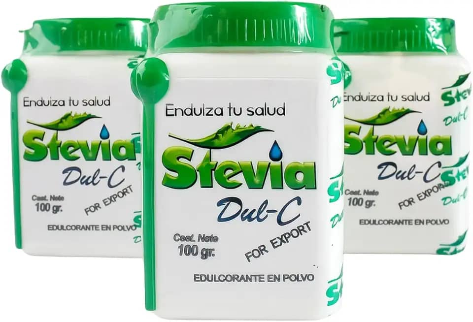 Adoçante Stevia Dul-C 100g em pó Natural Importado