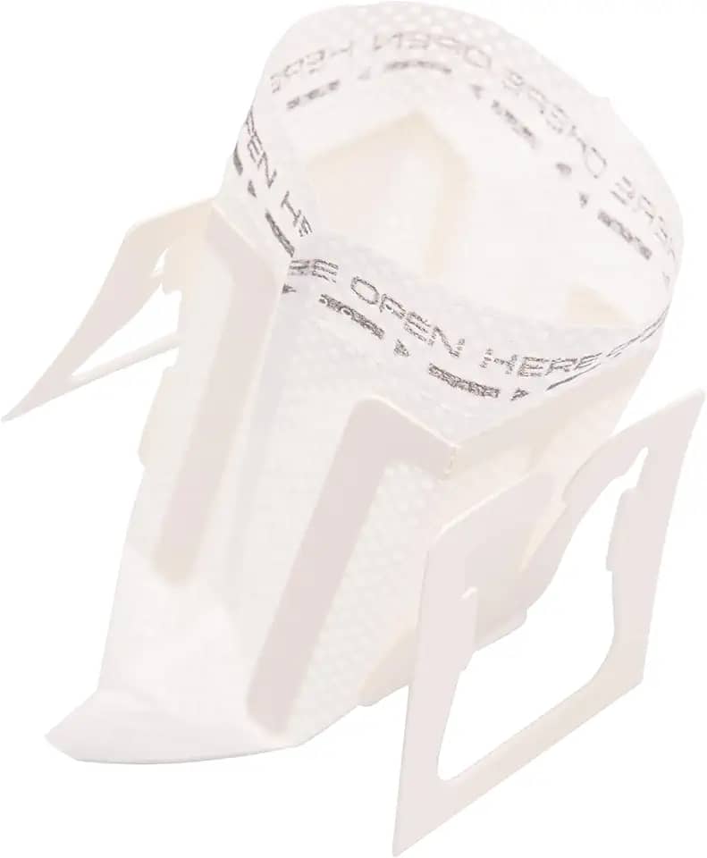 LYOR - Conjunto 50 Filtros de Papel Descartável Dose Única para Café 7,5cm x 9cm