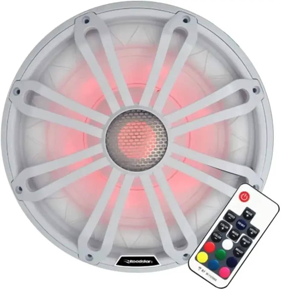 Alto-falante Subwoofer Slim 10'' 500W RMS Marinizado Roadstar - RS1000MBR MI