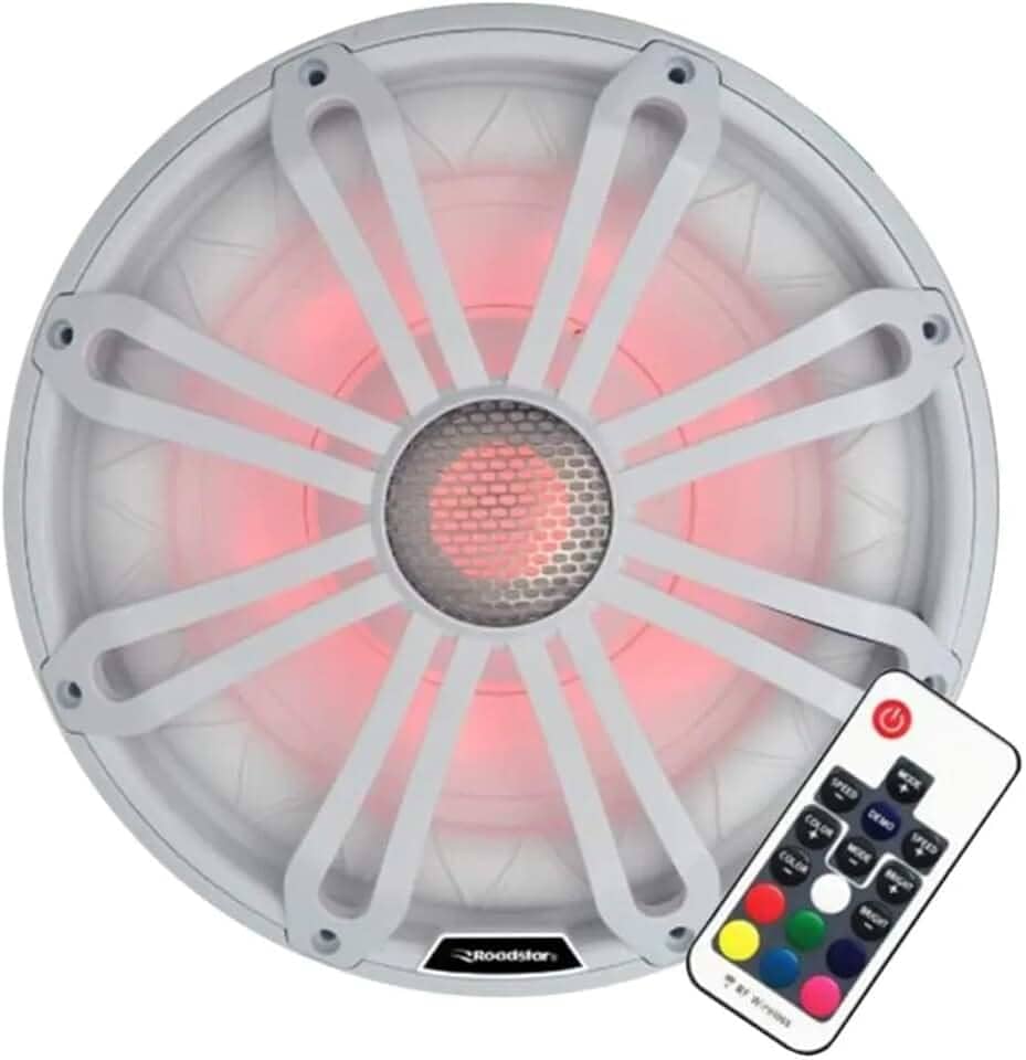 Alto-falante Subwoofer Slim 10'' 500W RMS Marinizado Roadstar - RS1000MBR MI