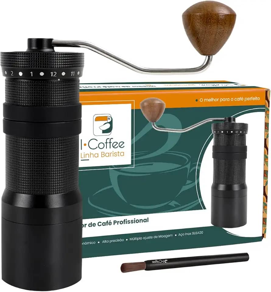 iCoffee Moedor de Cafe Manual M6-MAX Coffee Grinder Café