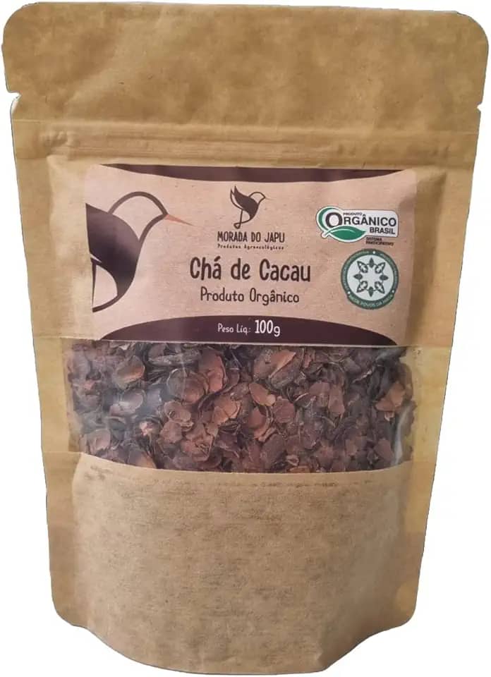 Chá de Cacau Orgânico Morada do Japu 100g